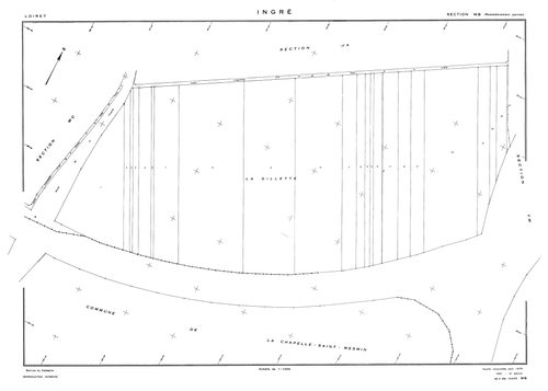 Ingré - Sections