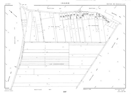 Ingré - Sections