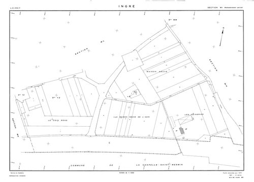 Ingré - Sections