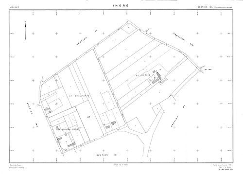 Ingré - Sections