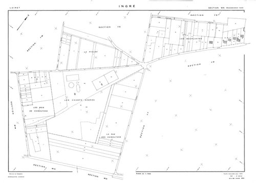 Ingré - Sections