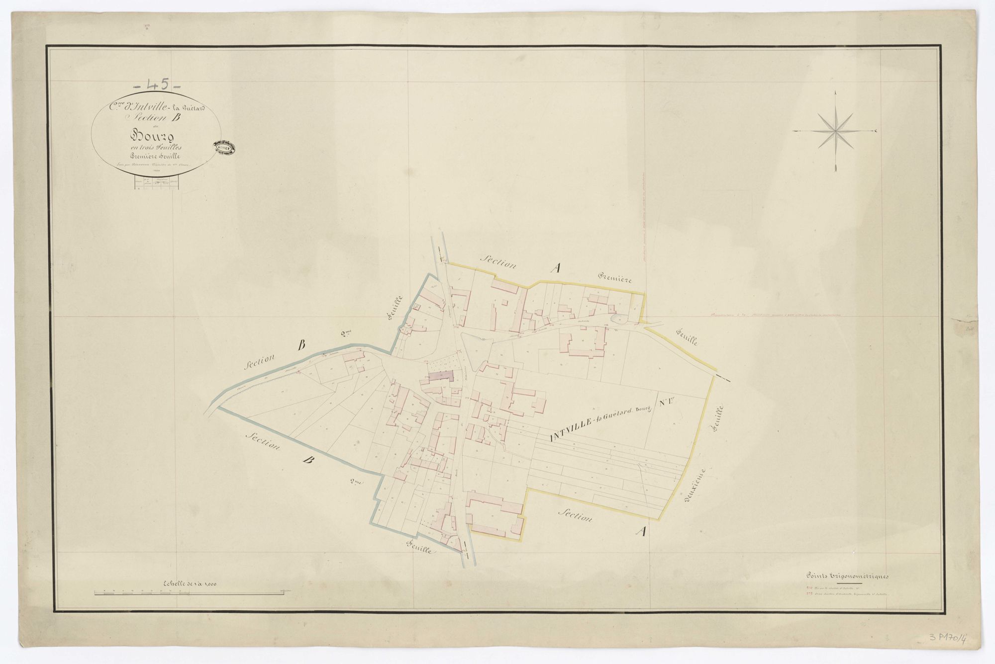 Intville-la-Guétard - Sections
