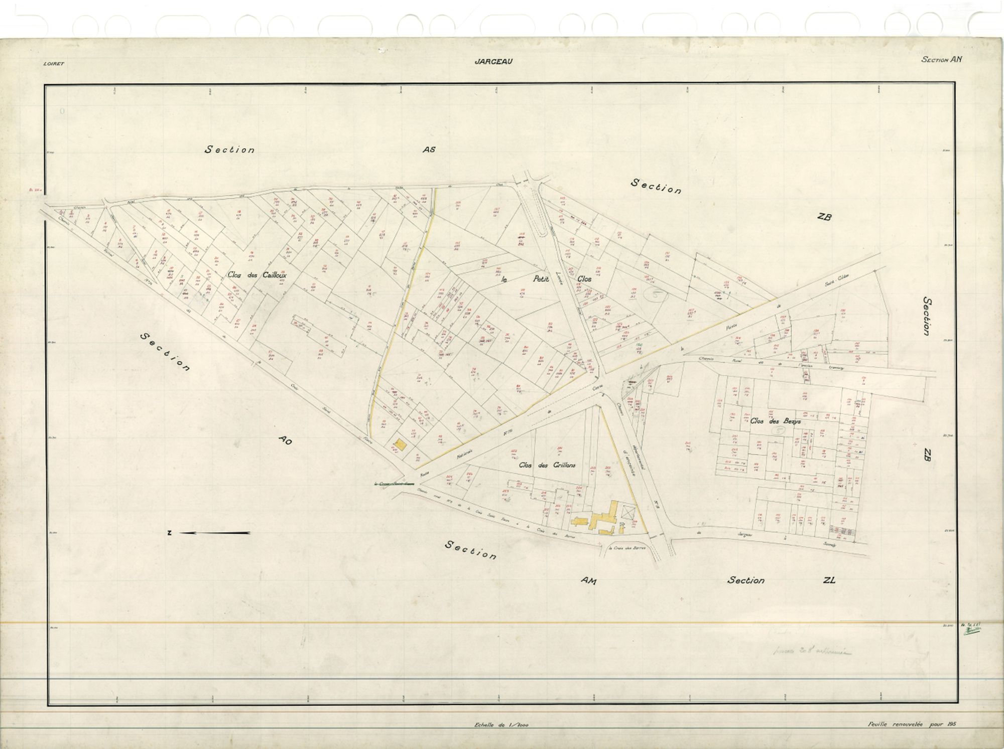 Jargeau - Sections