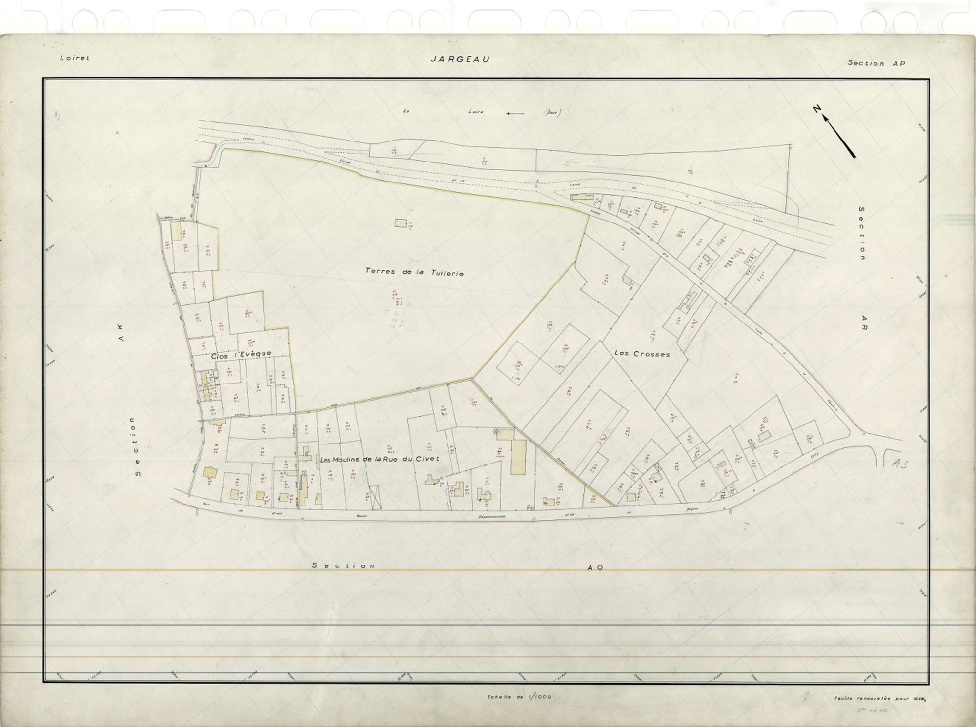 Jargeau - Sections