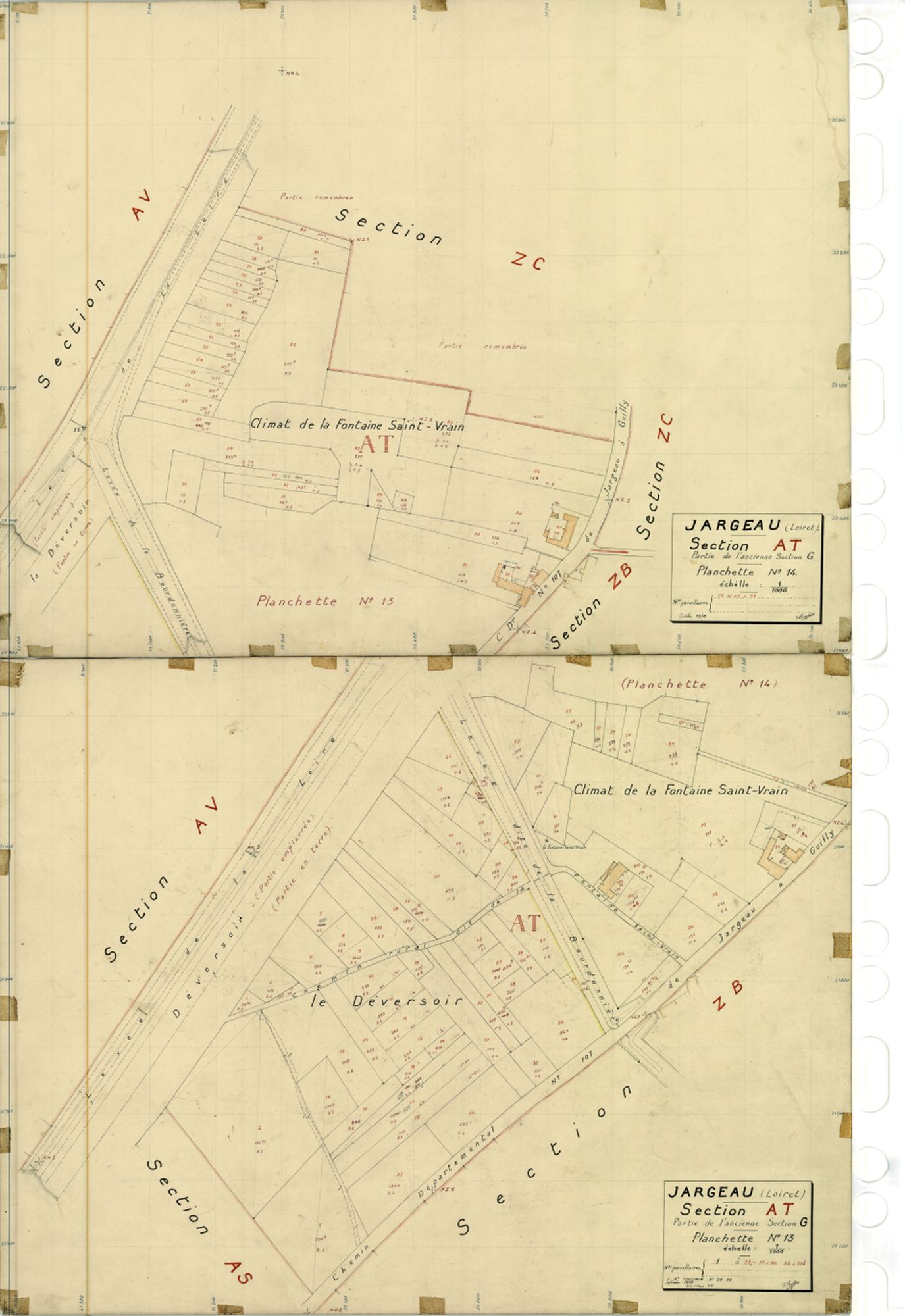 Jargeau - Sections