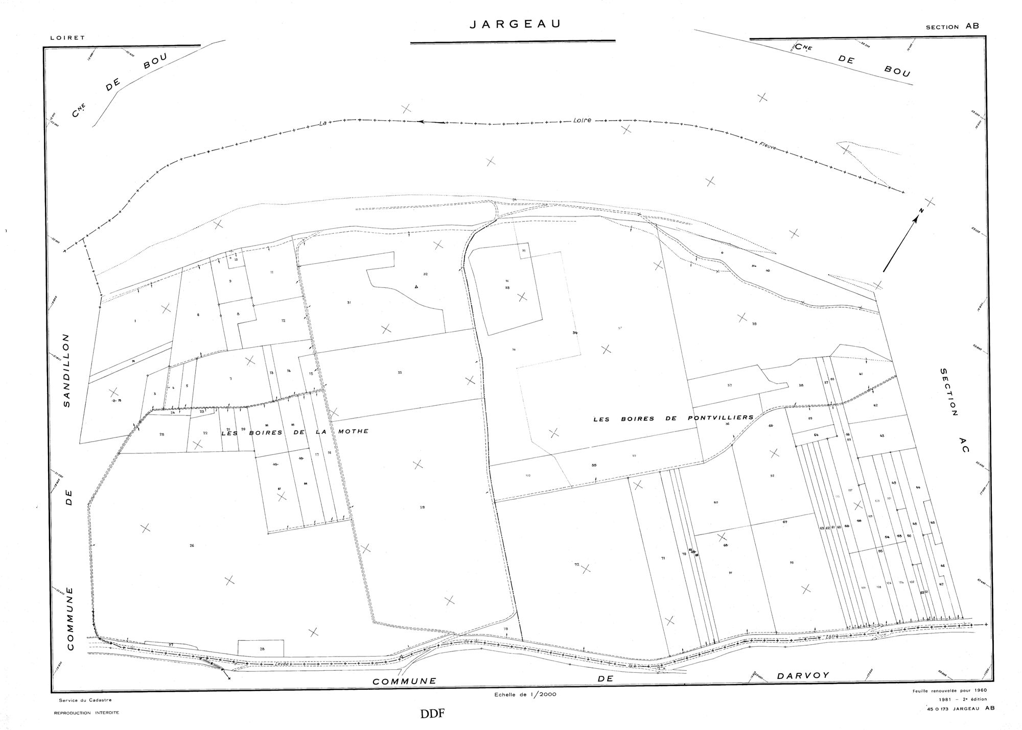 Jargeau - Sections