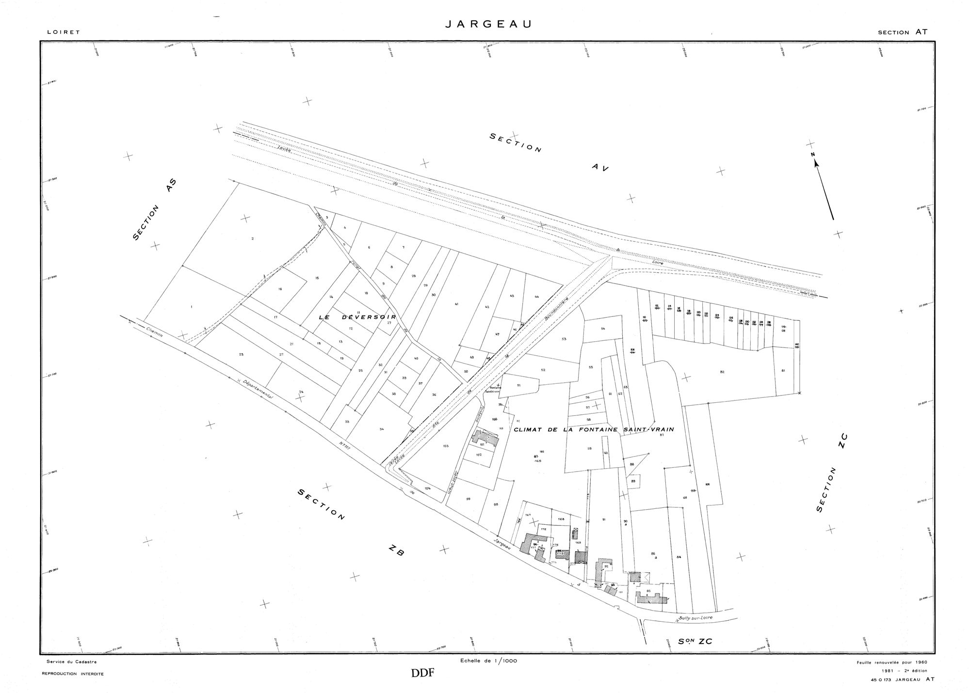 Jargeau - Sections