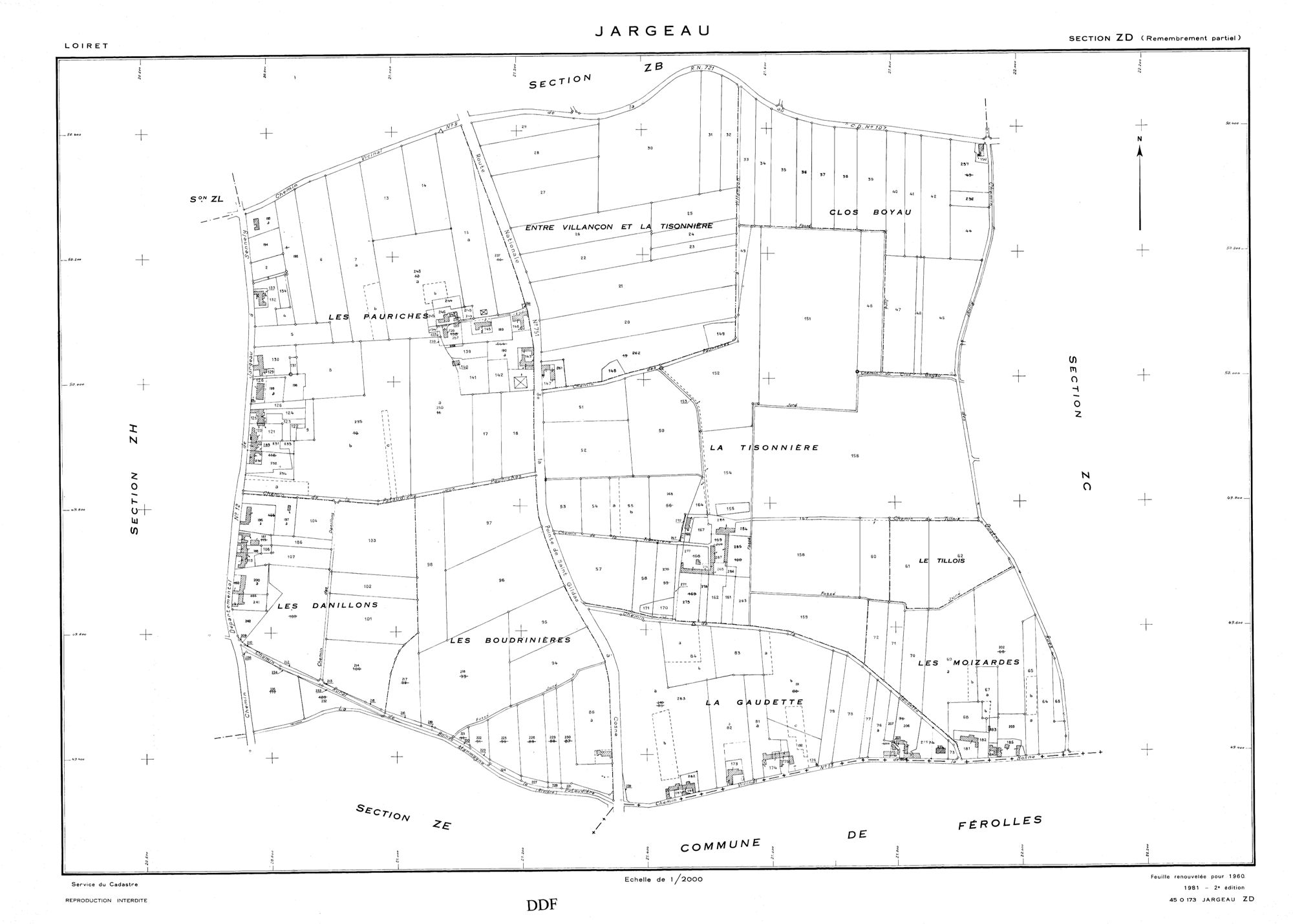 Jargeau - Sections