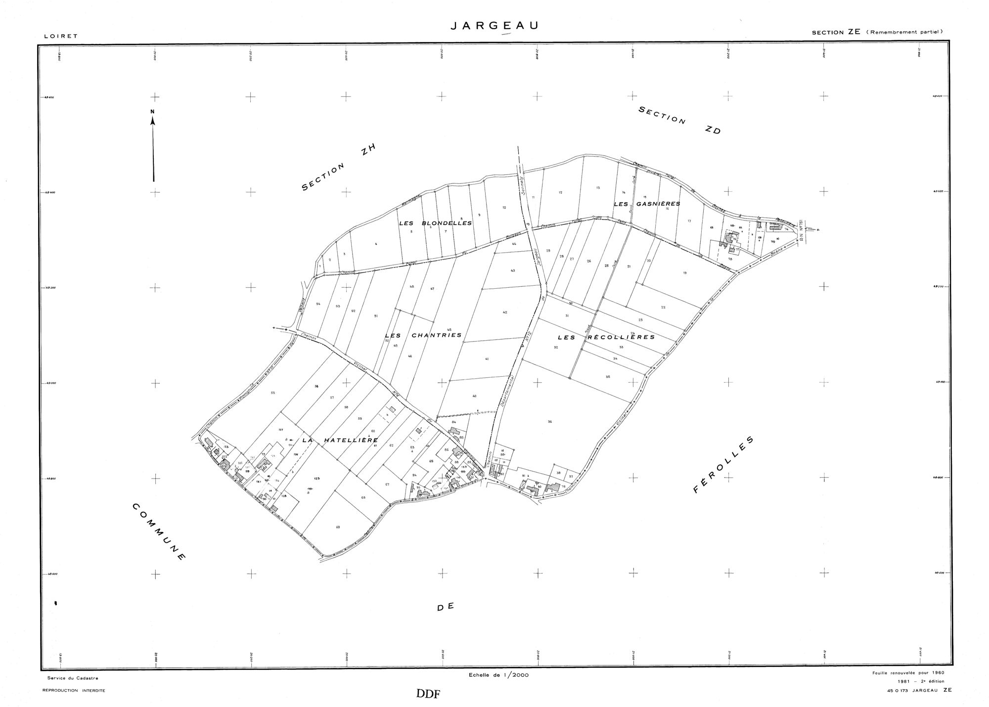 Jargeau - Sections