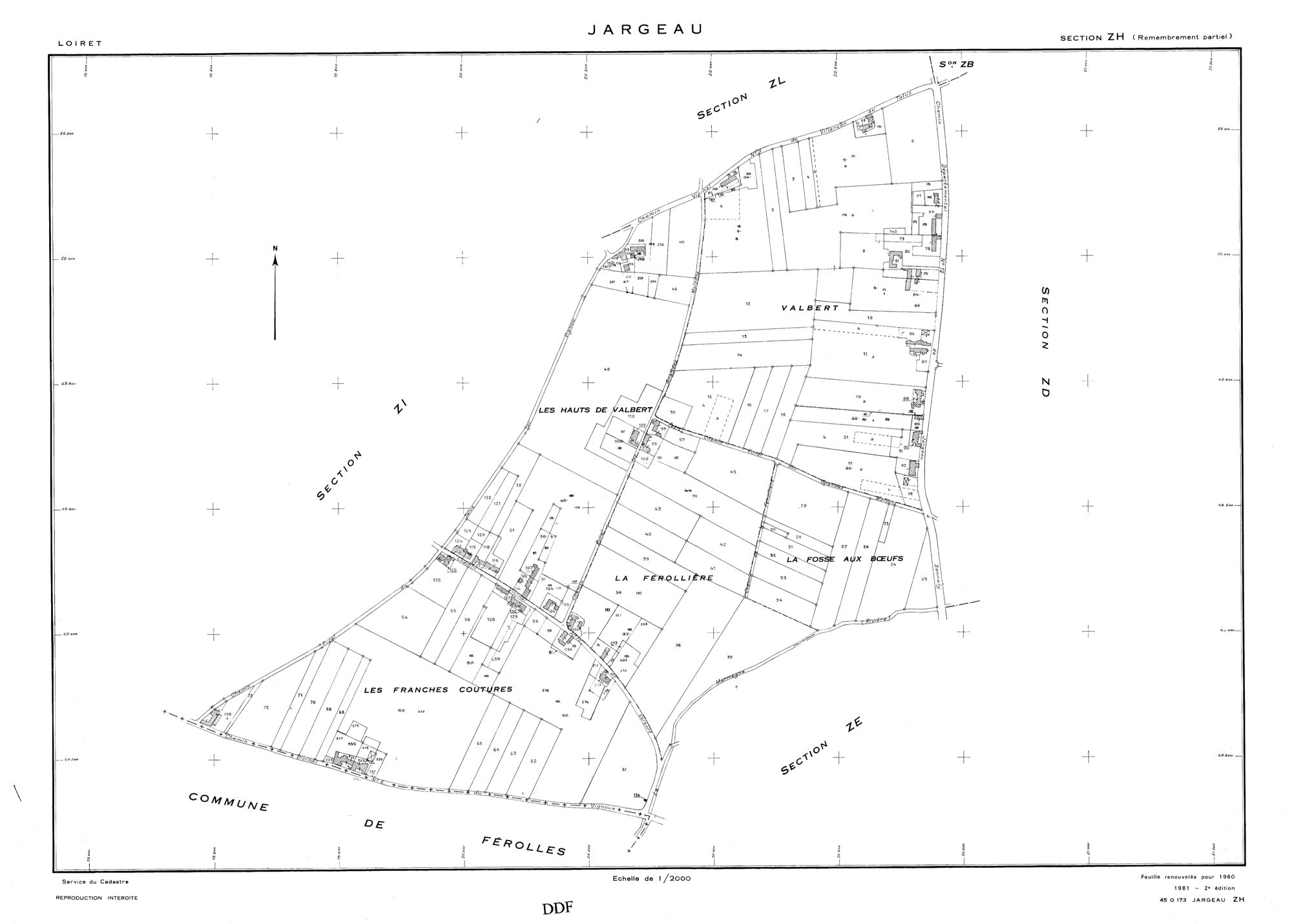 Jargeau - Sections