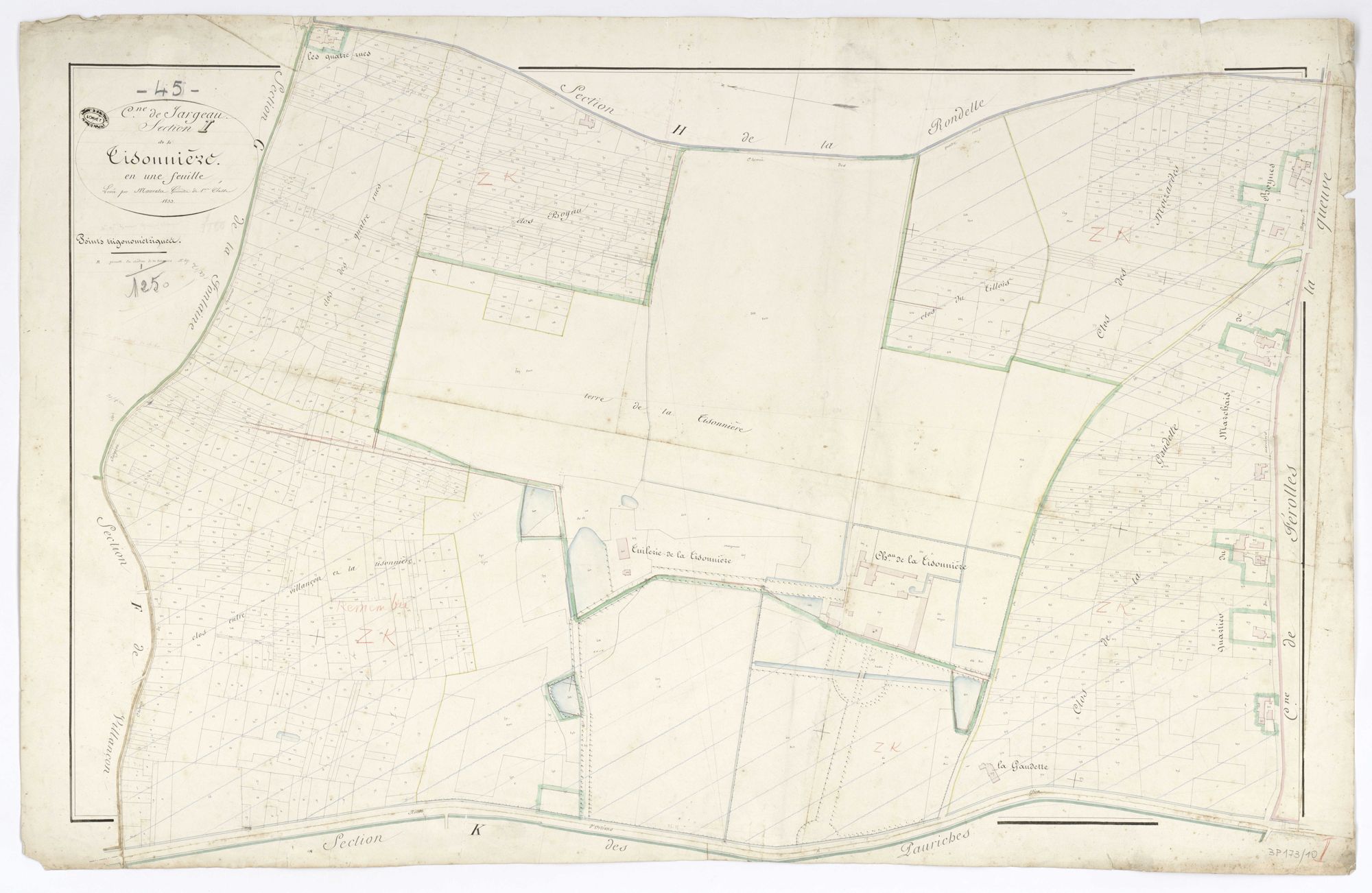Jargeau - Sections