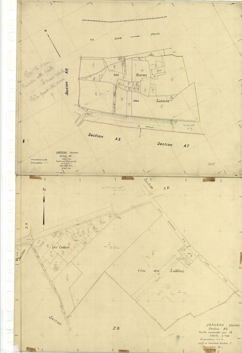Jargeau - Sections