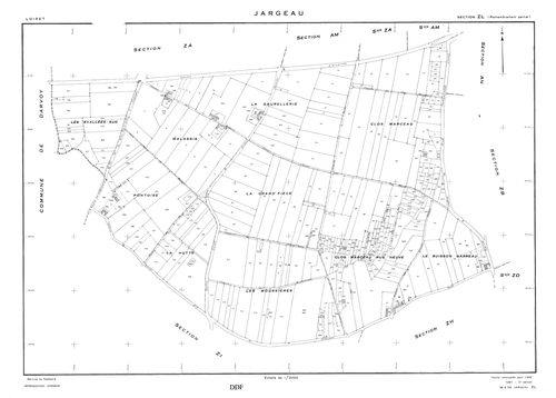 Jargeau - Sections