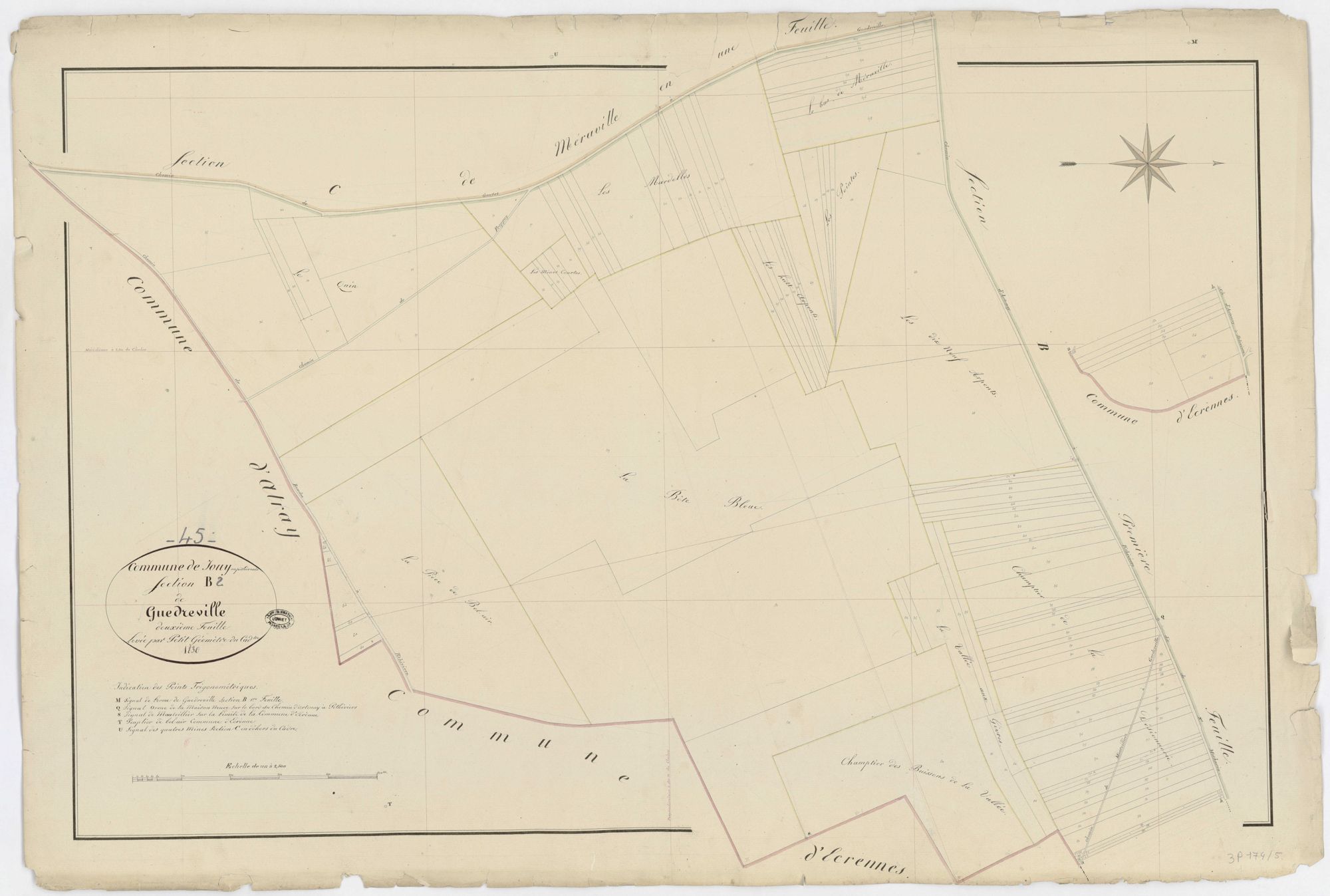 Jouy-en-Pithiverais - Sections