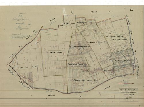Jouy-en-Pithiverais - Sections