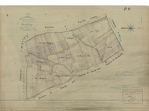 Jouy-en-Pithiverais - Sections