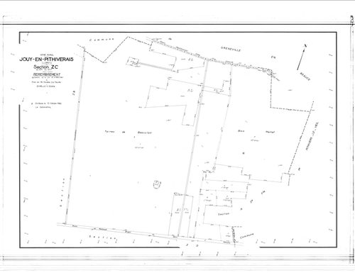 Jouy-en-Pithiverais - Sections