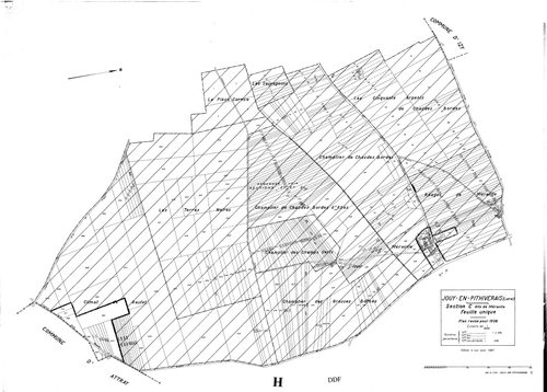Jouy-en-Pithiverais - Sections