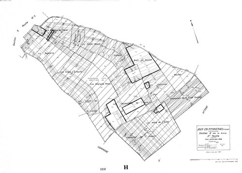 Jouy-en-Pithiverais - Sections