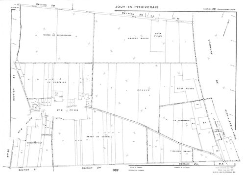 Jouy-en-Pithiverais - Sections