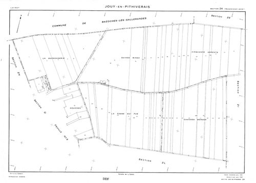 Jouy-en-Pithiverais - Sections