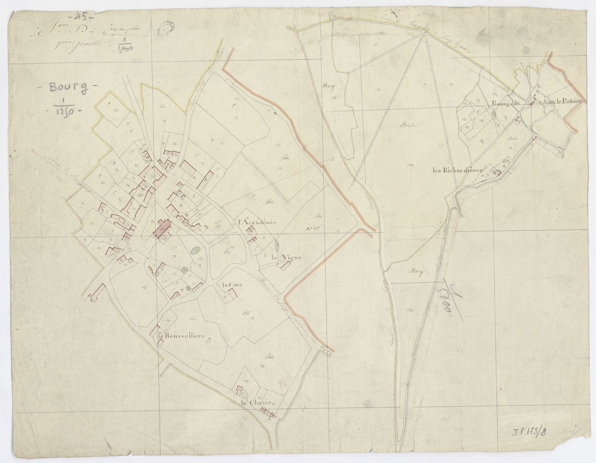 Jouy-le-Potier - Sections