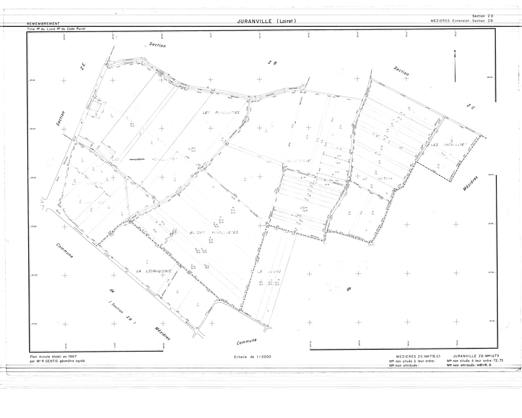 Juranville - Sections