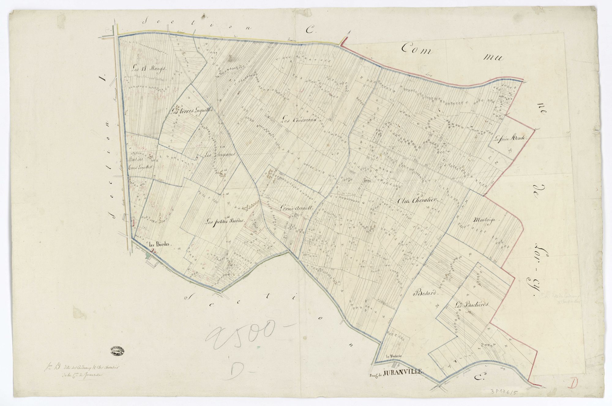 Juranville - Sections