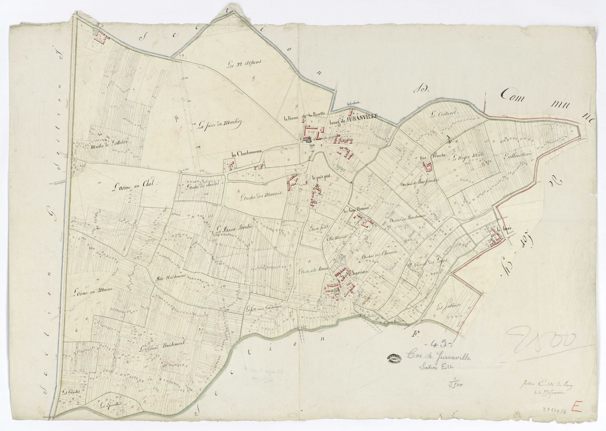 Juranville - Sections
