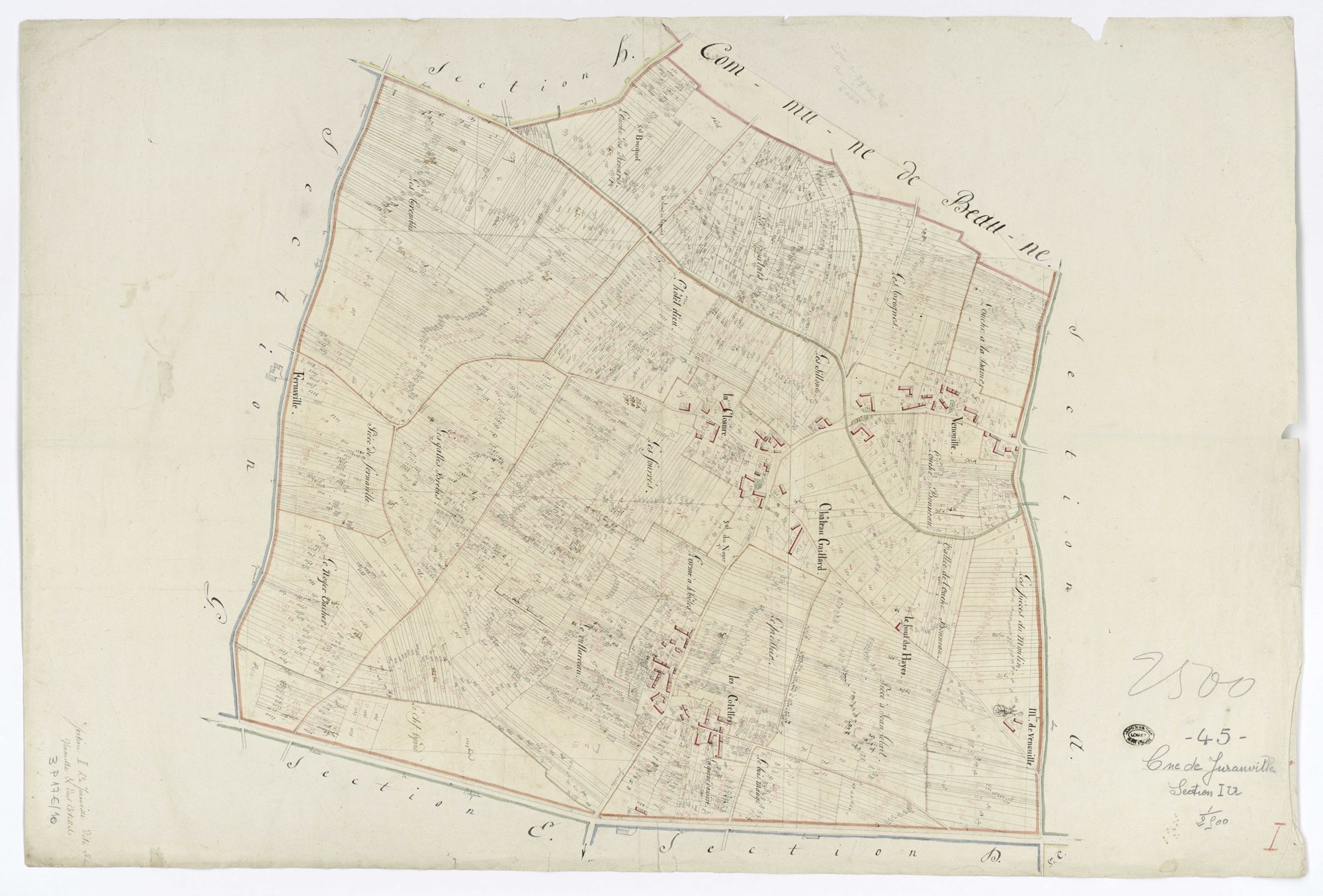Juranville - Sections