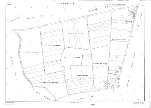 Juranville - Sections
