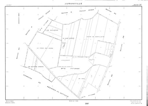 Juranville - Sections