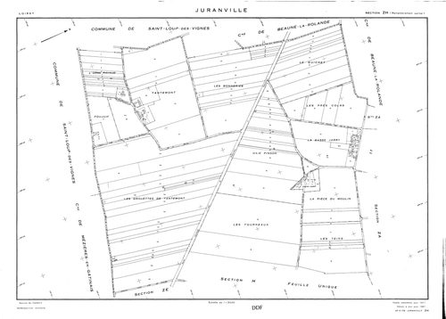Juranville - Sections