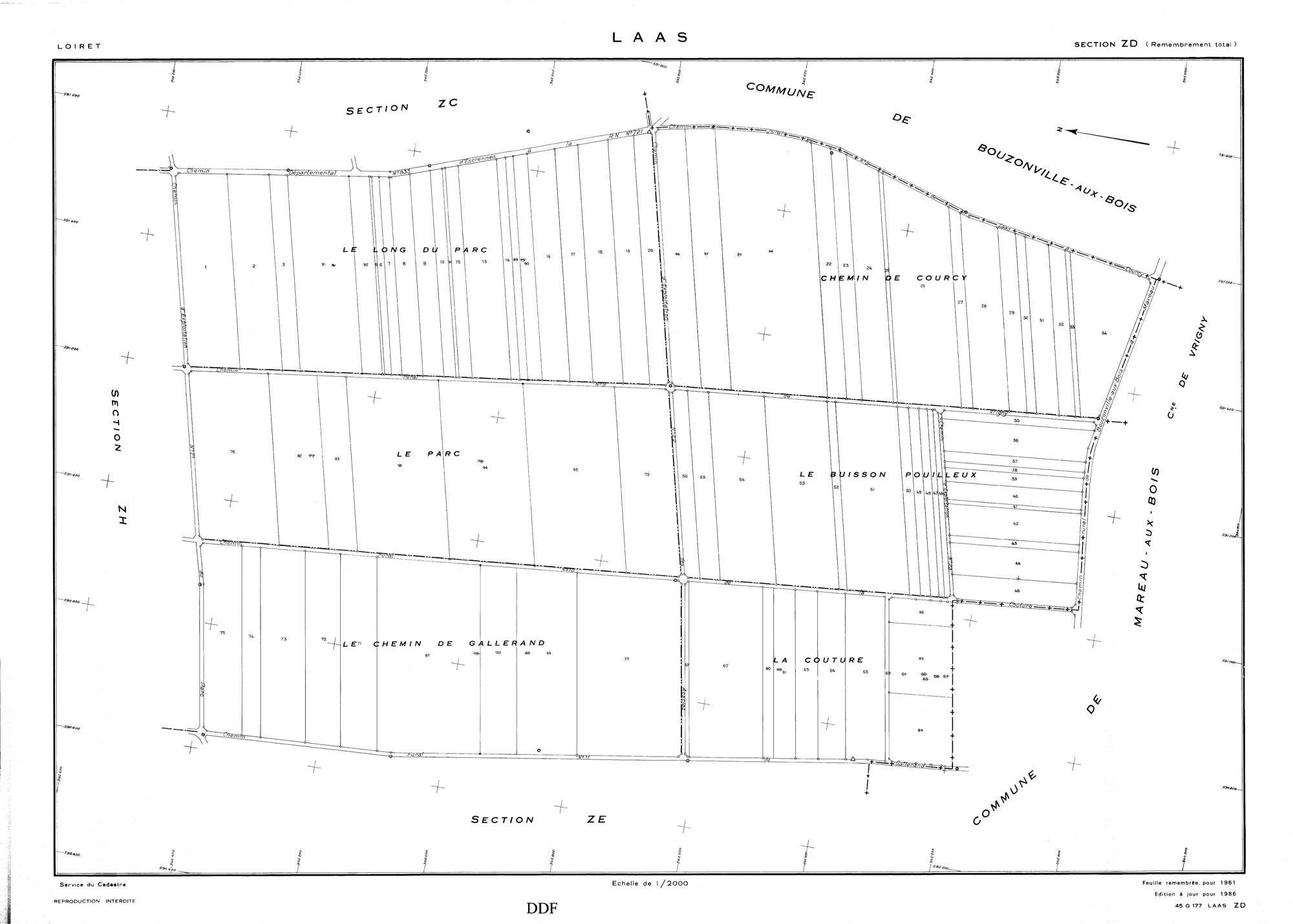 Laas - Sections