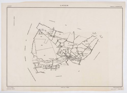 Ladon - Tableau d'assemblage