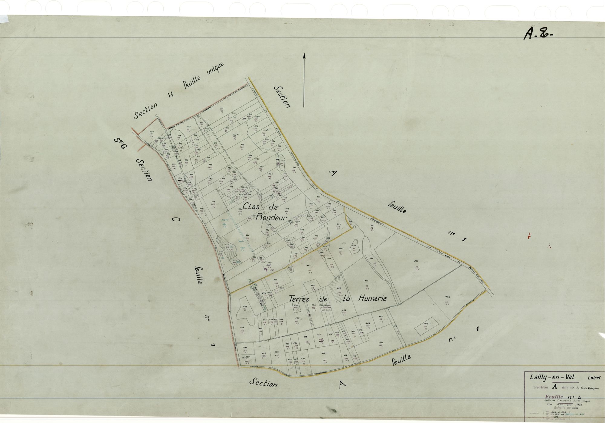Lailly-en-Val - Sections