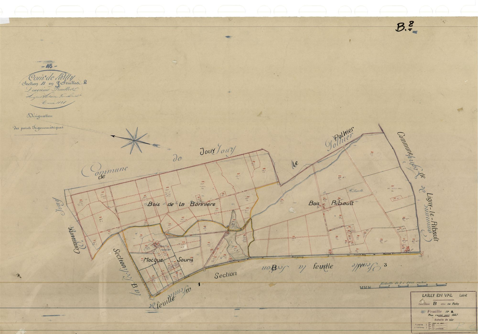 Lailly-en-Val - Sections