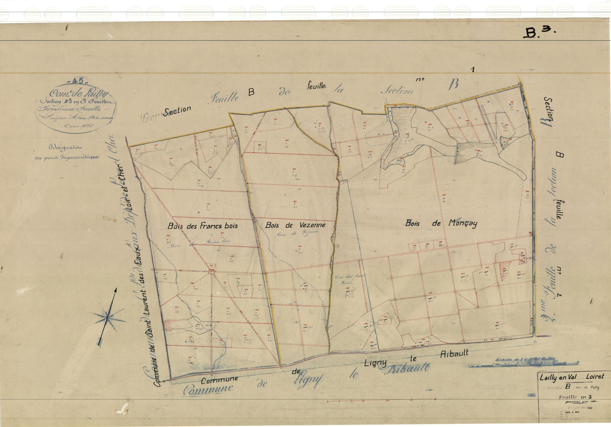 Lailly-en-Val - Sections
