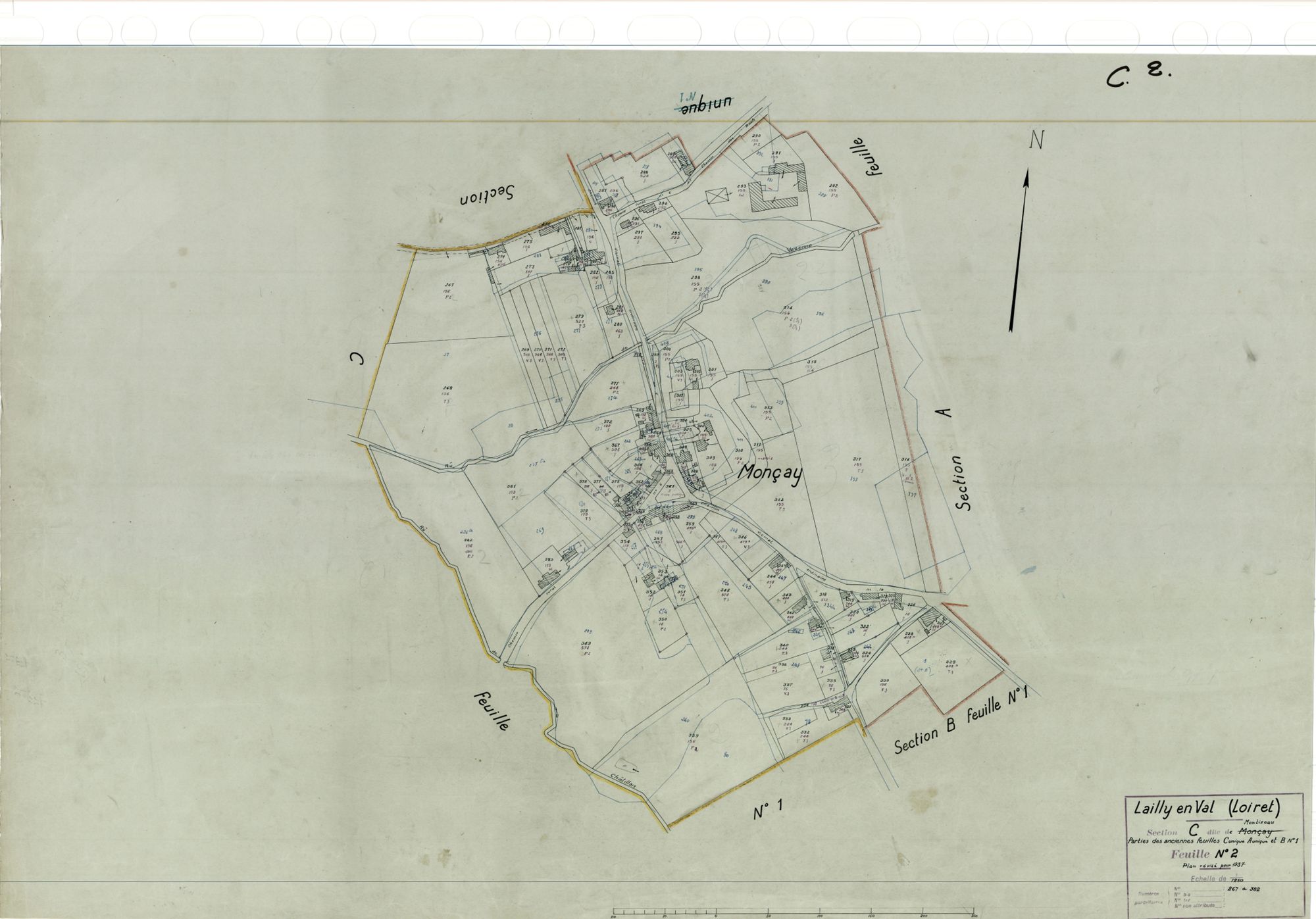 Lailly-en-Val - Sections