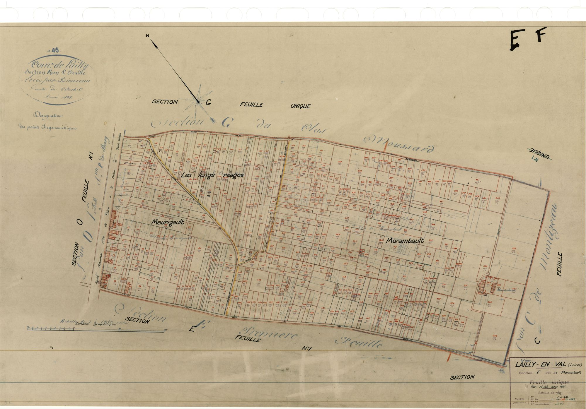 Lailly-en-Val - Sections