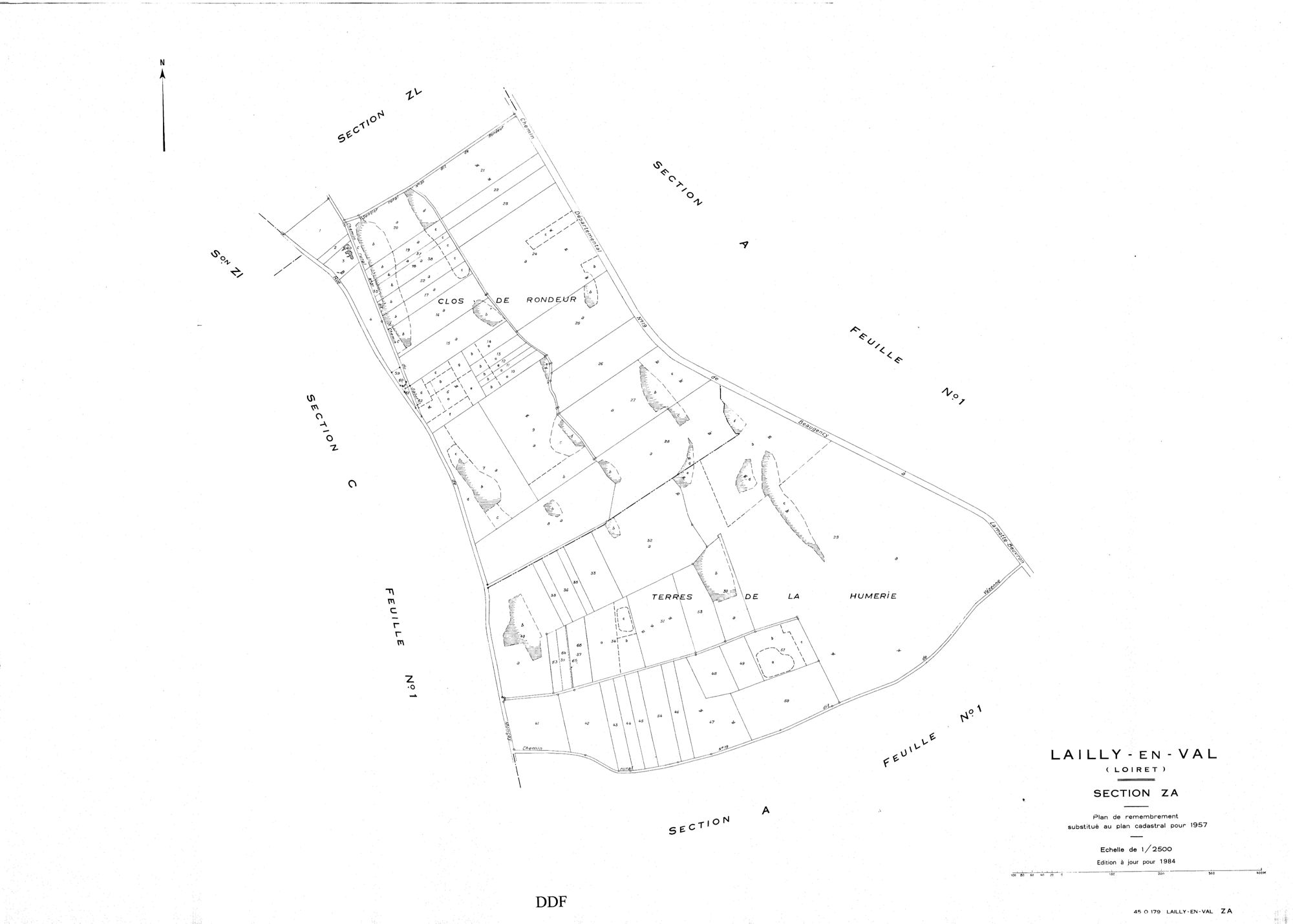 Lailly-en-Val - Sections