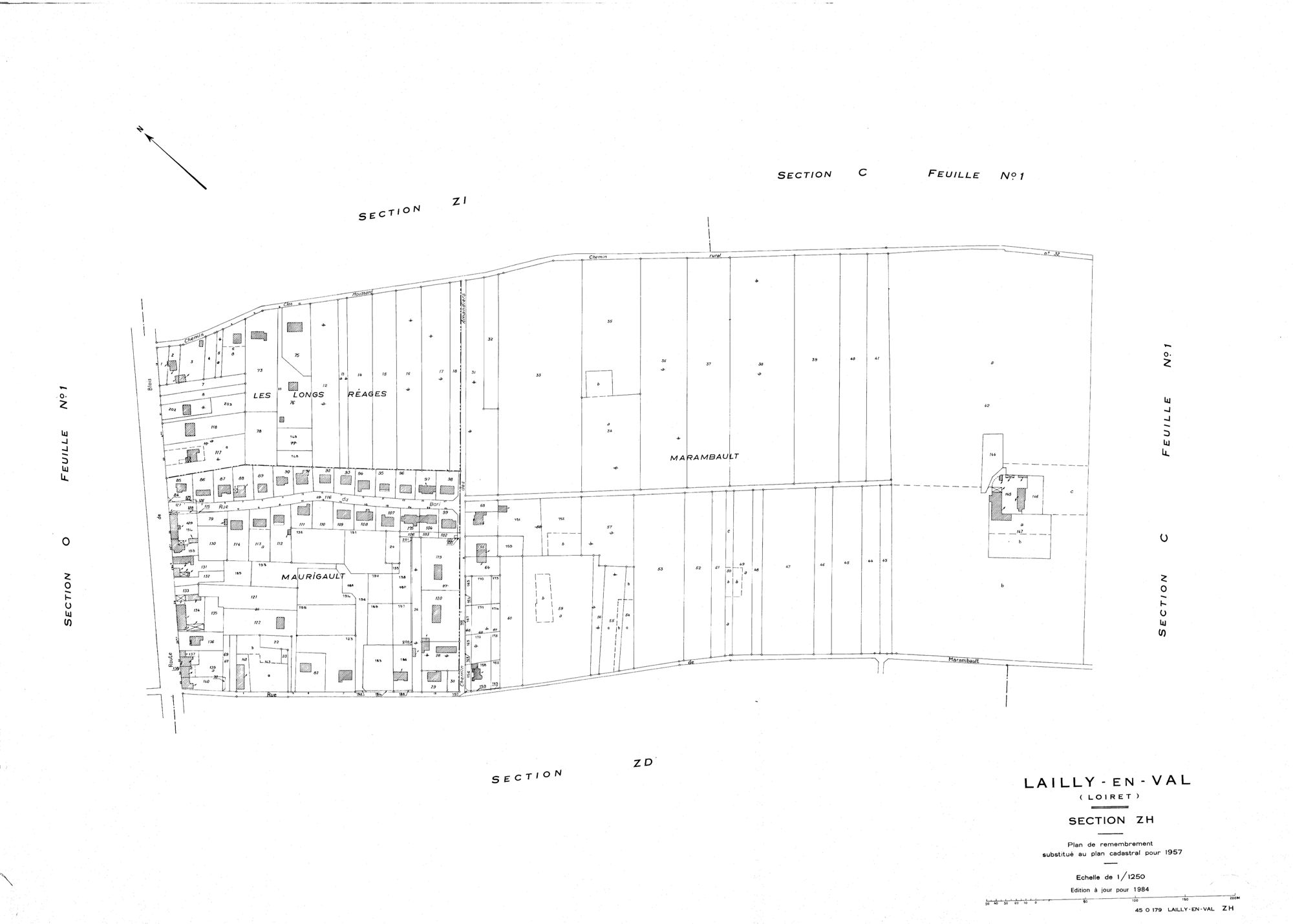Lailly-en-Val - Sections