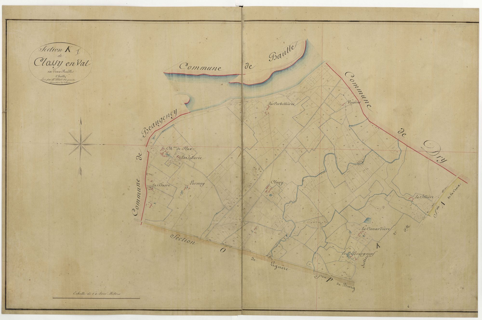 Lailly-en-Val - Sections