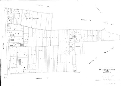 Lailly-en-Val - Sections