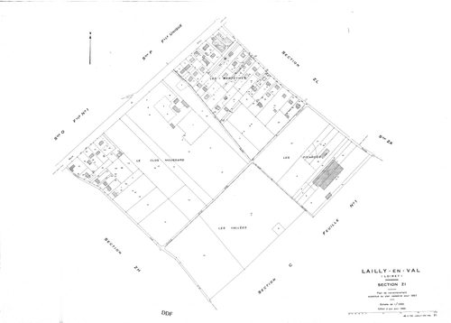 Lailly-en-Val - Sections