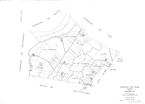 Lailly-en-Val - Sections