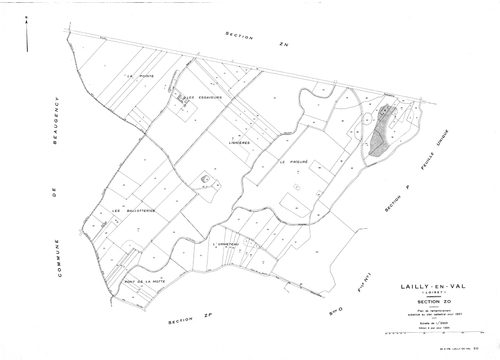 Lailly-en-Val - Sections