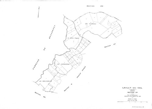 Lailly-en-Val - Sections