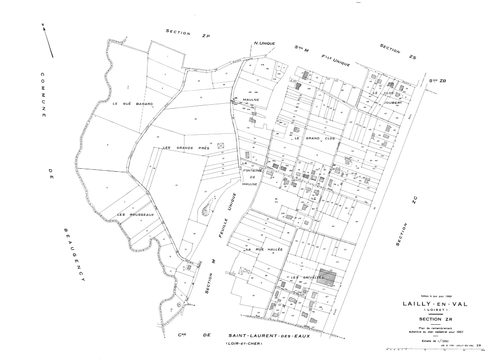 Lailly-en-Val - Sections