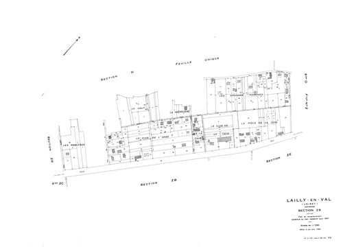 Lailly-en-Val - Sections